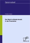 Der Mark-to-Model-Ansatz in der Finanzkrise (eBook, PDF)