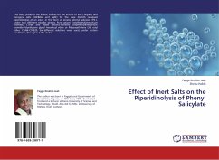 Effect of Inert Salts on the Piperidinolysis of Phenyl Salicylate - Ibrahim Isah, Fagge;Habib, Shehu