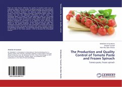 The Production and Quality Control of Tomato Paste and Frozen Spinach - Al-Sanabani, Abdullah;Youssef, Khaled;Abu Bakr Shatta, Adel