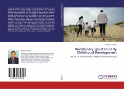 Vocabulary Spurt In Early Childhood Development