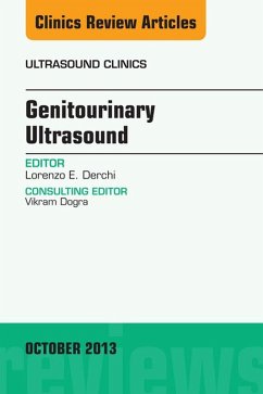 Cover Genitourinary Ultrasound, An Issue of Ultrasound Clinics (eBook, ePUB)