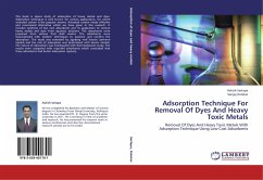 Adsorption Technique For Removal Of Dyes And Heavy Toxic Metals - Sartape, Ashish;Kolekar, Sanjay