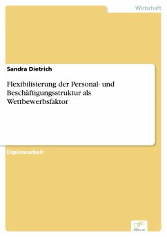 Flexibilisierung der Personal- und Beschäftigungsstruktur als Wettbewerbsfaktor (eBook, PDF) - Dietrich, Sandra