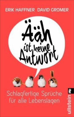 Ääh ist keine Antwort - Haffner, Erik;Gromer, David