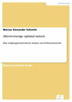 Altersvorsorge optimal nutzen (eBook, PDF) - Schnelle, Marcus Alexander