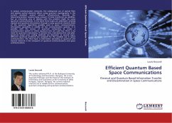 Efficient Quantum Based Space Communications