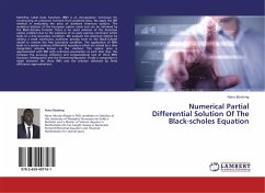 Numerical Partial Differential Solution Of The Black-scholes Equation - Boateng, Nana