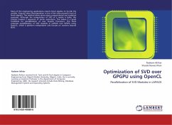 Optimization of SVD over GPGPU using OpenCL