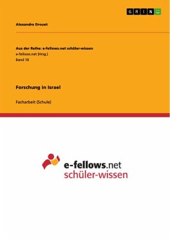 Forschung in Israel (eBook, PDF) - Drouet, Alexandre