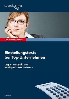 Cover Das Insider-Dossier: Einstellungstests bei Top-Unternehmen. Logik-, Analytik- und Intelligenztests meistern (eBook, ePUB)