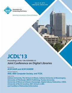Jcdl 13 Proceedings of the 13th ACM/IEEE-CS Joint Conference on Digital Libraries - Jcdl 13 Conference Committee