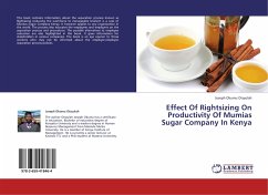 Effect Of Rightsizing On Productivity Of Mumias Sugar Company In Kenya