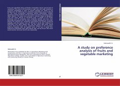 Cover A study on preference analysis of fruits and vegetable marketing