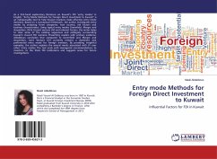 Entry mode Methods for Foreign Direct Investment to Kuwait