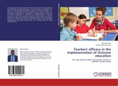 Teachers' efficacy in the implementation of inclusive education