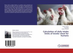 Calculation of daily intake limits of broiler meat for humans
