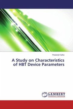 A Study on Characteristics of HBT Device Parameters