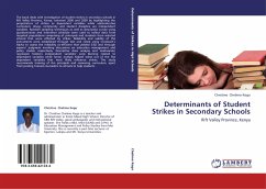 Determinants of Student Strikes in Secondary Schools - Chelimo Kogo, Christine