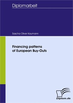 Financing patterns of European Buy-Outs (eBook, PDF) - Kaumann, Sascha