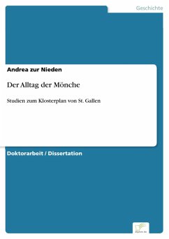 Der Alltag der Mönche (eBook, PDF) - Zur Nieden, Andrea