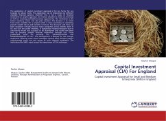 Capital Investment Appraisal (CIA) For England