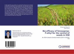Bio-efficacy of fenoxaprop-P-ethyl for the control of weeds in DSR