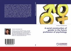 A social construction of gender in the future profession of psychology