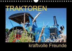 Traktoren kraftvolle Freunde (Wandkalender immerwährend DIN A4 quer) - Laue, Ingo