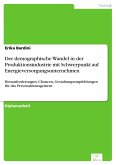 Der demographische Wandel in der Produktionsindustrie mit Schwerpunkt auf Energieversorgungsunternehmen (eBook, PDF)