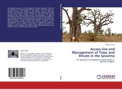 Access Use and Management of Trees and Shrubs in the Savanna - Tukur, Rabi'u