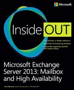 Microsoft Exchange Server 2013 Inside Out Mailbox and High Availability (eBook, PDF) - Redmond Tony