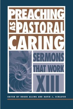 Cover Preaching as Pastoral Caring (eBook, ePUB)