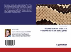 Neutralization of snake venoms by chemical agents