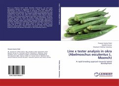 Line x tester analysis in okra (Abelmoschus esculentus L. Moench)