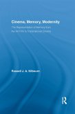 Cinema, Memory, Modernity (eBook, ePUB)