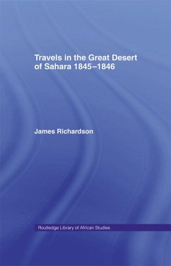 Travels in the Great Desert (eBook, ePUB) - Richardson, James