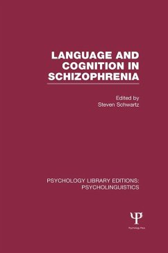Cover Psychology Library Editions: Psycholinguistics (eBook, ePUB)