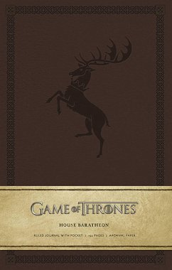 Game of Thrones: House Baratheon Hardcover Ruled Journal - HBO, .