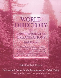 World Directory of Environmental Organizations (eBook, PDF) - Trzyna, Thaddeus C.; Didion, Julie