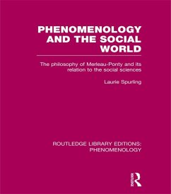 Phenomenology and the Social World (eBook, ePUB) - Spurling, Laurie