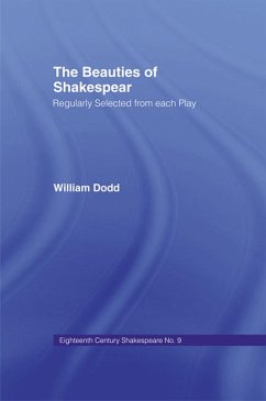 Beauties of Shakespeare Cb (eBook, ePUB) - Dodd, William