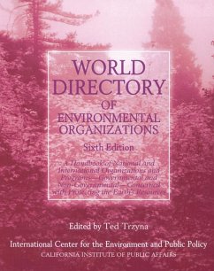 World Directory of Environmental Organizations (eBook, ePUB) - Trzyna, Thaddeus C.; Didion, Julie