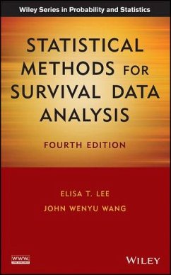 Statistical Methods for Survival Data Analysis (eBook, PDF) - Lee, Elisa T.; Wang, John Wenyu