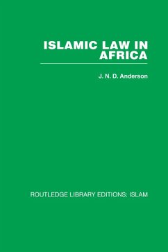 Cover Islamic Law in Africa (eBook, ePUB)