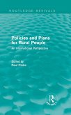 Policies and Plans for Rural People (Routledge Revivals) (eBook, ePUB)