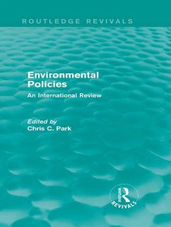 Cover Environmental Policies (Routledge Revivals) (eBook, ePUB)