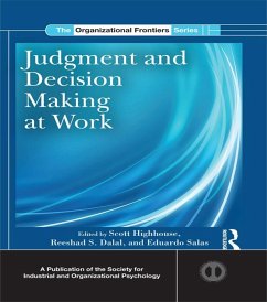 Cover Judgment and Decision Making at Work (eBook, PDF)