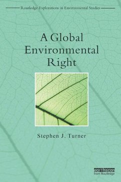 A Global Environmental Right (eBook, ePUB) - Turner, Stephen