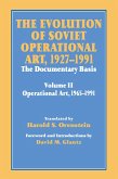 The Evolution of Soviet Operational Art, 1927-1991 (eBook, ePUB)