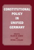 Constitutional Policy in Unified Germany (eBook, ePUB)